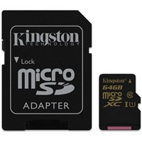 Kingston MicroSDHC/SDXC-Class 10 UHS-I SDCA10 16GB 32GB 64GB SD Card