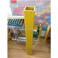 FRP Fiberglass Pultruded circular 50mm square tube