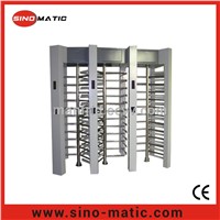 304 Stainless Steel Crowd Control Access Control RFID Card Full Height Turnstile
