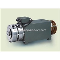 Gearless Traction Machine / Motor For Lift / Elevator , WYJ140