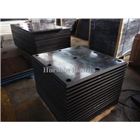 UHMW-PE  marine fender face panels with wear resistance property