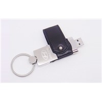 High quality Leather USB flash drive