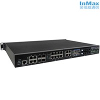 InMax PT3728 4G+24 Ports Modularized Advanced Managed Industrial Ethernet Switches