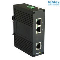 3 RJ45 Port Unmanaged Industrial Ethernet Mini Switch I303B