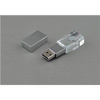 customize logo crystal USB2.0 driver,U disk factory price
