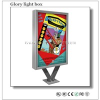 2015 Hot Sales Double Face Advertising Scrolling Light Box