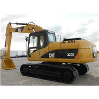 Used Caterpillar 320d Hydraulic Crawler Excavator