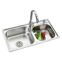 Latest Hot Sell Stainless Steel Sink(Model no.: 7640B)