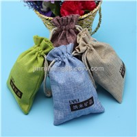 Natural Drawstring Jute Bags Wholesale