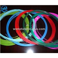 PVC Coated Iron Wire , green , blue, yellow, etc