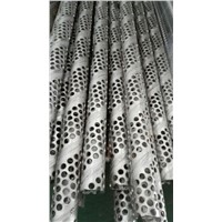 spiral welded filter frame center core filter element air perforated metal pipes