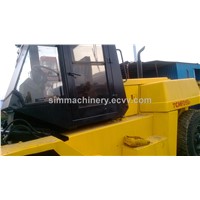 TCM 15T forklift original japan made used tcm 15t second hand year 2009 tcm15t lifter for sale