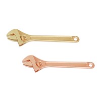 Non-Sparking Safety Tool Adjustable Spanner Ex Certificate By Copper Beryllium