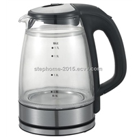 Good Quality Electric Cordless Glass Water Kettle(Model No.: M-GK1501)