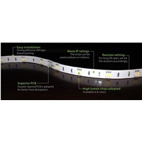 IP68 Waterproof LED Strip Light/Nano Technology LED Strip Light/ 5050 RGB Decorative Lighting