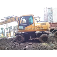 Used Crawler Excavator Hyundai R150W-5/Second Hand R150W-5 Hyundai Excavator