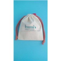 Wholesale Plain Standard Size Promotional Organic Muslin Cotton Drawstring Bag