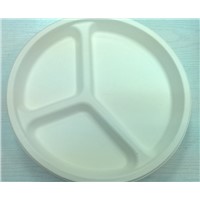 Compostable FSC-certified 100% bamboo food tray