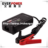 Auto 4 stages charging process with MCU controller Everpower 12V 3.3Amp SLA Battery Smart Charger