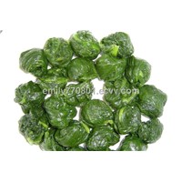 Frozen/IQF spinach leaf ball