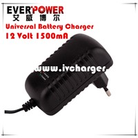 Full auto 3 satges charging process Everpower Universal 6V 2A SLA battery float charger