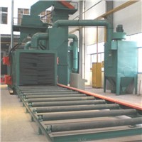 conveyor type shot blasting machine for steel plate