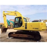 Used Komatsu PC200-6 Crawler Excavator