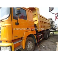 Second hand Shacman delong 25t 4*2 dump truck used condition Shacman 25000kg year 2012 dump truck