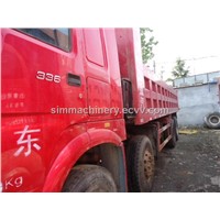 Used condition howo 8*4 40t dump truck second hand howo 40t year 2012 dump truck sale