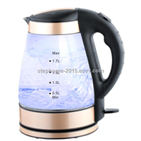 Electric Glass Water Kettle, 1.7L (Model No.: M-GK1702)