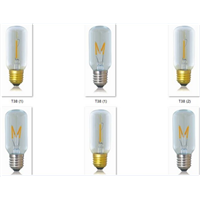 Factory Wholesale T38 LED Bulb E27 Edison Tubular Bulbs E26/B22/E27 110-240V LED Light Bulbs 2W