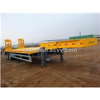 SHMC 2 AXLES LOW BED TRAILER WITH ISO CCC to Transport  30T EQUIPMENT   ( Q234Material Hot sales)