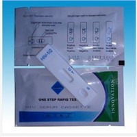 one step in vitro diagnostic HIV tri-line Cassette test kit