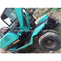 Second hand China made Xinyuan 65W-7 wheel excavator used xinyuan 65W-7 6.5t wheel excavator