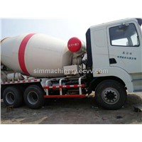 Used condition sany 9m3 mixer truck year 2013 second hand sany 9m3 mixer truck for sale