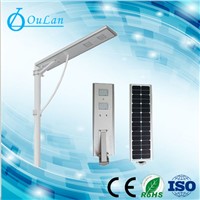 all in one solar integrated street light 5w-80w