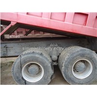 Used condition year 2012 Howo 4*2 25t dump truck second hand howo 4*2 year 2012 dump truck