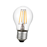 4W led filament bulb dimmable version, no flicker, no noise, 100LM/W