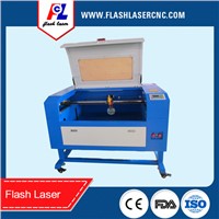 leather/clothing co2 laser cutting engraving  machine 6090