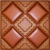 classic leather carved wall panle board 1010