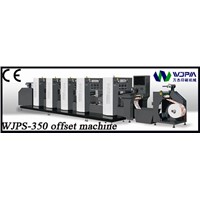WJPS350 Shaftless Offset (Alcohol Dampening)  Intermittent Rotary Label Printing Machine