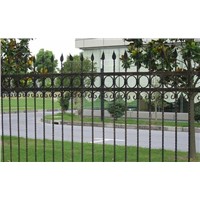 iron art fence