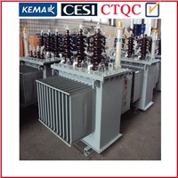1000KVA 3 phase oil immersed electrical distribution transformer