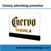 Factory Supply Edge Lit LED Sign for Indoor Advertising