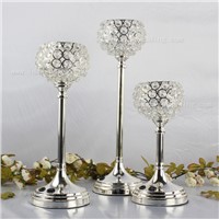 Tall Crystal Candle Holder Crystal Table Candlesticks Wedding Centerpiece