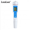 LuguLake Waterproof pH & Temperature Meter Tester (ATC) With LCD Screen