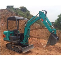 1500kg Capacity Mini Crawler Excavator
