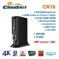 New Arrival High quality CR16 HD android 4K RK3288 TV BOX full hd 1080p porn video android tv box