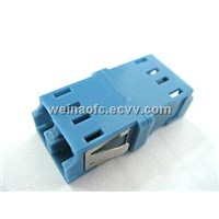 Optical Fiber Coupler LC-LC Duplex with Reduced Flange