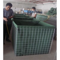 high quality anping Sand Filled Hesco Barrier Military Welded Perimeter Security Hesco Barrier